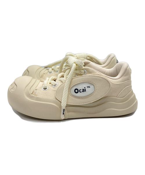 OCAI（オカイ）Ocai (オカイ) ローカットスニーカー ベージュ サイズ:27.0の古着・服飾アイテム