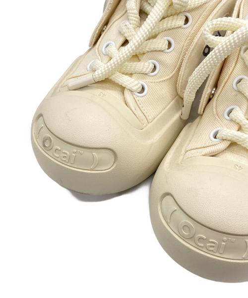 OCAI（オカイ）Ocai (オカイ) ローカットスニーカー ベージュ サイズ:27.0の古着・服飾アイテム