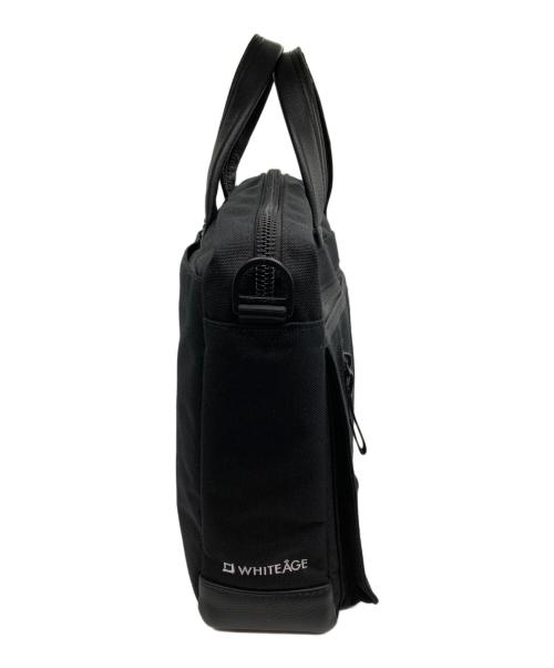 WHITEAGE（ホワイタージュ）WHITEAGE (ホワイタージュ) ビジネスバッグ/２WAY ショルダーバッグ ブラックの古着・服飾アイテム
