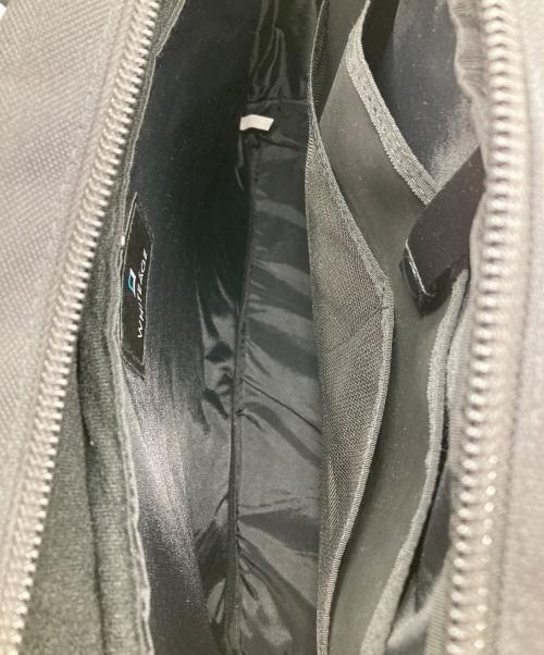 WHITEAGE（ホワイタージュ）WHITEAGE (ホワイタージュ) ビジネスバッグ/２WAY ショルダーバッグ ブラックの古着・服飾アイテム