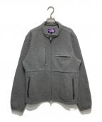 THE NORTHFACE PURPLELABELザ・ノースフェイス パープルレーベル）の古着「Mountain Wool flees jacket/フリースジャケット」｜グレー