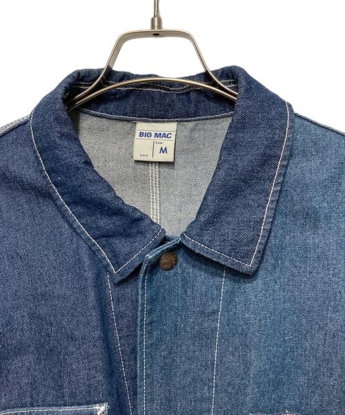 big mac（ビッグマック）BIG MAC (ビッグマック) カバーオール インディゴ サイズ:Mの古着・服飾アイテム