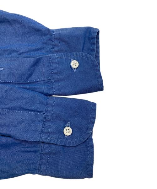 KAPTAIN SUNSHINE（キャプテンサンシャイン）KAPTAIN SUNSHINE (キャプテンサンシャイン) INDIVIDUALIZED SHIRTS (インディビジュアライズドシャツ) ボタンダウンシャツ ネイビー サイズ:Lの古着・服飾アイテム