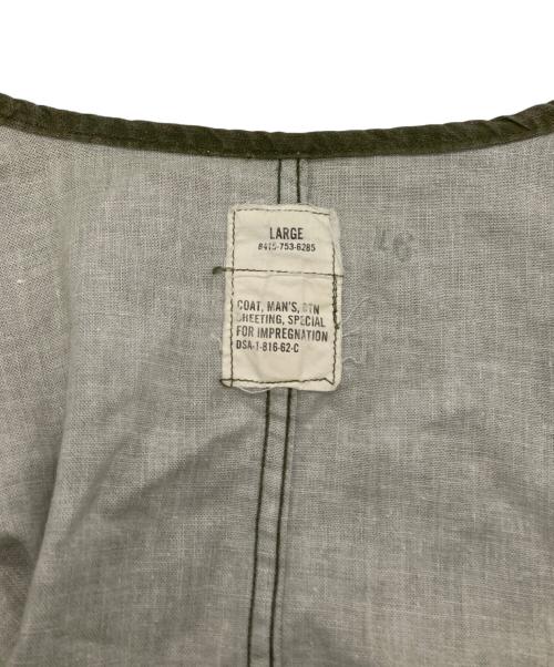 US ARMY（ユーエスアーミー）US ARMY (ユーエスアーミー) ガスプロテクティブコート カーキ サイズ:Lの古着・服飾アイテム