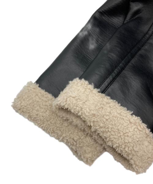 Fano Studios（ファノ ストゥディオズ）Fano Studios (ファノ ストゥディオズ) フェイクレザージャケット ブラック サイズ:Lの古着・服飾アイテム