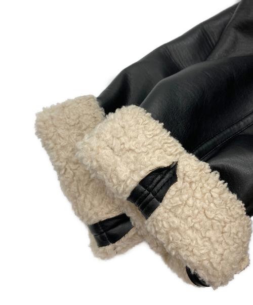 Fano Studios（ファノ ストゥディオズ）Fano Studios (ファノ ストゥディオズ) フェイクレザージャケット ブラック サイズ:Lの古着・服飾アイテム