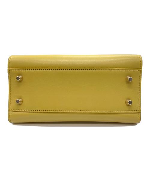 FURLA（フルラ）FURLA (フルラ) GENESI MINI TOTE/ハンドバッグ イエローの古着・服飾アイテム