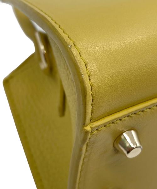 FURLA（フルラ）FURLA (フルラ) GENESI MINI TOTE/ハンドバッグ イエローの古着・服飾アイテム