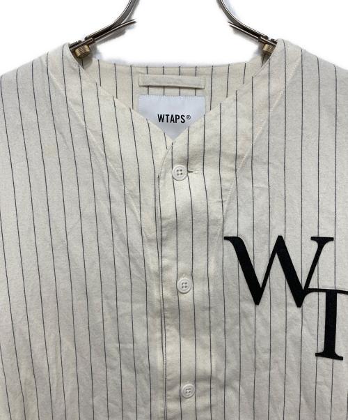 WTAPS（ダブルタップス）WTAPS (ダブルタップス) フランネルロングシャツ ベージュ サイズ:4の古着・服飾アイテム