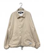 NEIGHBORHOODネイバーフッド）の古着「WINDBREAKER JK コーデュロイ コーチ ジャケット」｜ベージュ