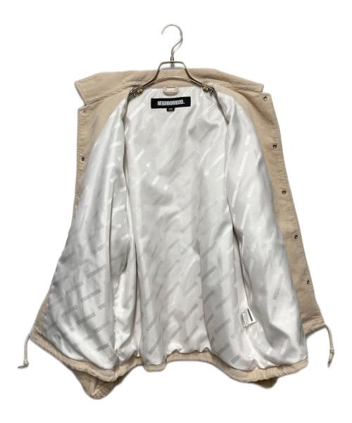 NEIGHBORHOOD（ネイバーフッド）NEIGHBORHOOD (ネイバーフッド) WINDBREAKER JK コーデュロイ コーチ ジャケット ベージュ サイズ:Lの古着・服飾アイテム