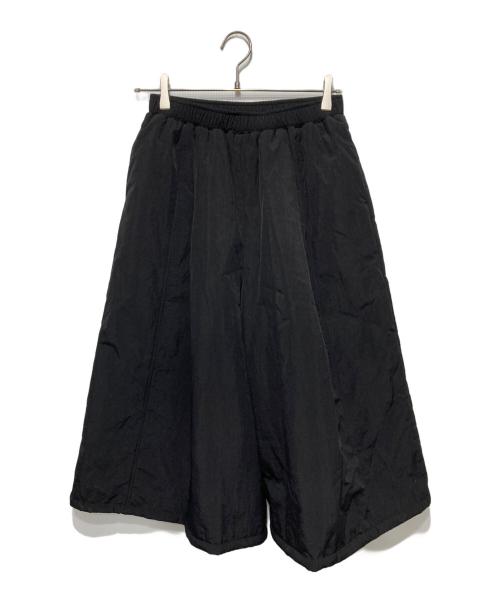 machatt（マチャット）machatt (マチャット) ナイロン中綿パンツ ブラック サイズ:Fの古着・服飾アイテム