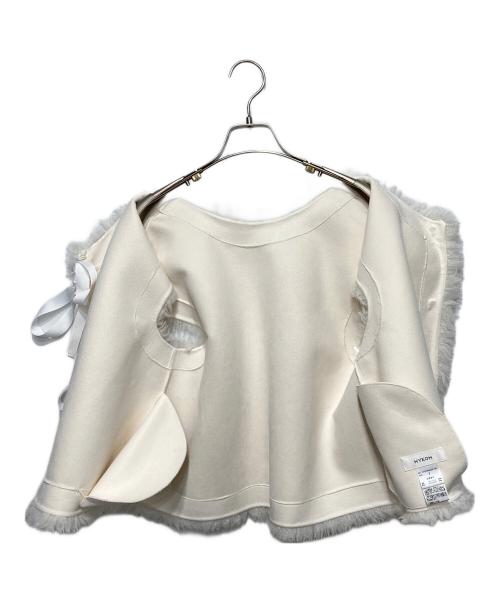 HYEON（ヘヨン）HYEON (ヘヨン) ファージレ/ベスト アイボリー サイズ:Fの古着・服飾アイテム