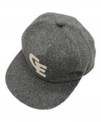 GOODENOUGHグッドイナフ）の古着「FELT WAPPEN B.B CAP/フェルトワッペンキャップ」｜グレー