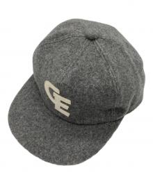GOODENOUGH（グッドイナフ）の古着「FELT WAPPEN B.B CAP/フェルトワッペンキャップ」｜グレー