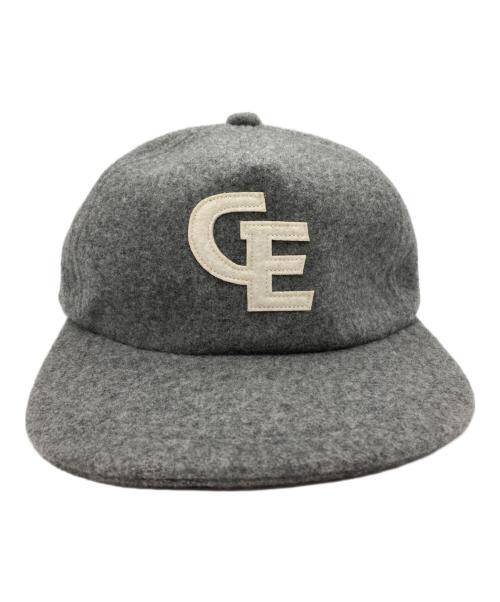 GOODENOUGH（）GOODENOUGH (グッドイナフ) FELT WAPPEN B.B CAP/フェルトワッペンキャップ グレーの古着・服飾アイテム