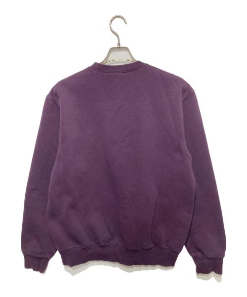 CarHartt（カーハート）CarHartt (カーハート) 裏起毛スウェット パープル サイズ:Mの古着・服飾アイテム