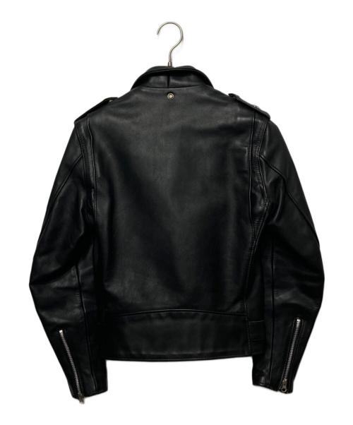 Schott（ショット）Schott (ショット) ダブルレザージャケット/ONE STAR JACKET ブラック サイズ:32の古着・服飾アイテム