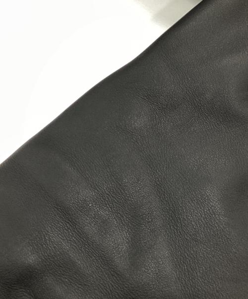 Schott（ショット）Schott (ショット) ダブルレザージャケット/ONE STAR JACKET ブラック サイズ:32の古着・服飾アイテム