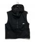 THE NORTH FACE（ザ ノース フェイス）の古着「フーデッドベスト」｜ブラック
