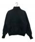 PWA (プア) カーリースウェットジップアップトップス ブラック サイズ:Ｍ：10000円