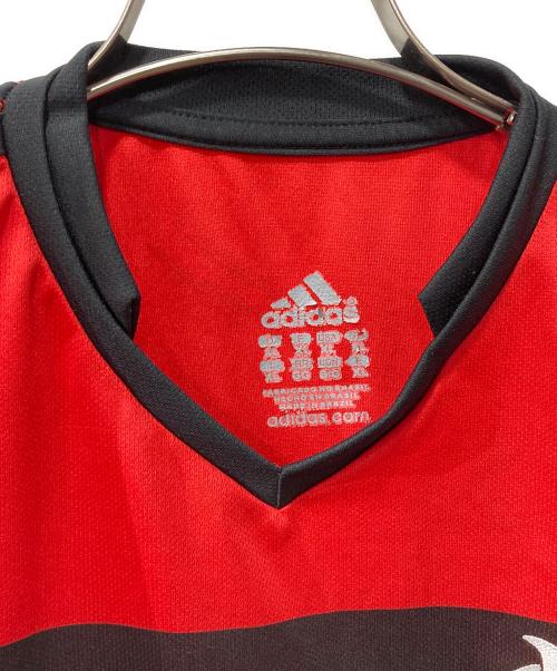 adidas（アディダス）adidas (アディダス) フラメンゴゲームシャツ/サッカーシャツ レッド サイズ:XLの古着・服飾アイテム