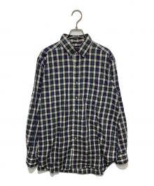 Burberry's（バーバリー）の古着「チェックシャツ」｜ネイビー