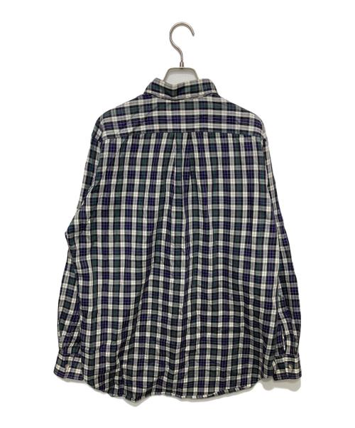 Burberry's（バーバリー）Burberry's (バーバリーズ) チェックシャツ ネイビー サイズ:Mの古着・服飾アイテム