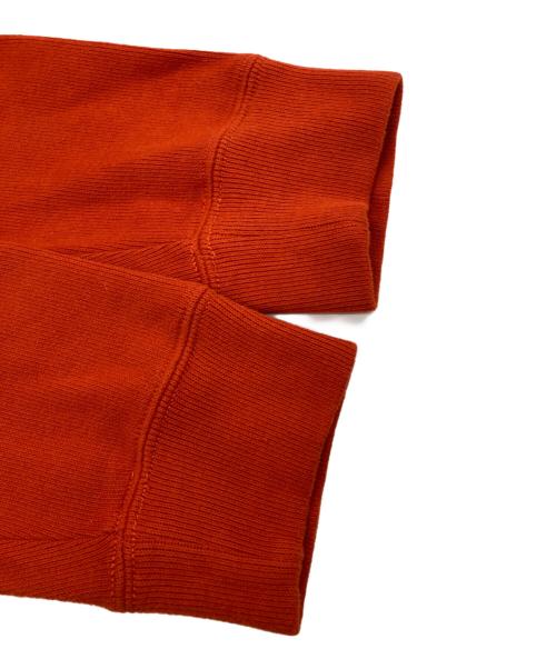 POLO RALPH LAUREN（ポロ・ラルフローレン）POLO RALPH LAUREN (ポロ・ラルフローレン) ポニー刺繍ハーフジップスウェット オレンジ サイズ:Lの古着・服飾アイテム