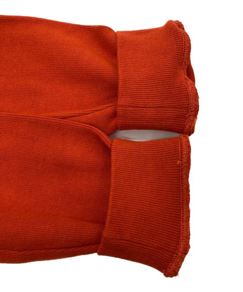 POLO RALPH LAUREN（ポロ・ラルフローレン）POLO RALPH LAUREN (ポロ・ラルフローレン) ポニー刺繍ハーフジップスウェット オレンジ サイズ:Lの古着・服飾アイテム