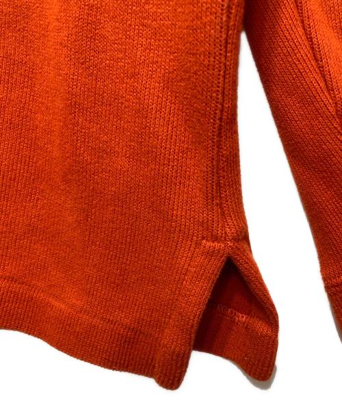 POLO RALPH LAUREN（ポロ・ラルフローレン）POLO RALPH LAUREN (ポロ・ラルフローレン) ポニー刺繍ハーフジップスウェット オレンジ サイズ:Lの古着・服飾アイテム