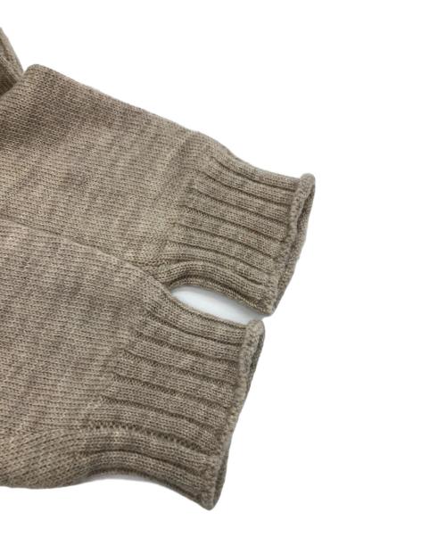 MARGARET HOWELL（マーガレットハウエル）MARGARET HOWELL (マーガレットハウエル) HEAVY SPUN WOOL（ヘビー スピン ウール）/ハイネックニット ベージュ サイズ:Mの古着・服飾アイテム