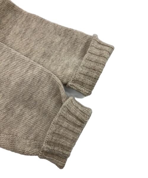 MARGARET HOWELL（マーガレットハウエル）MARGARET HOWELL (マーガレットハウエル) HEAVY SPUN WOOL（ヘビー スピン ウール）/ハイネックニット ベージュ サイズ:Mの古着・服飾アイテム