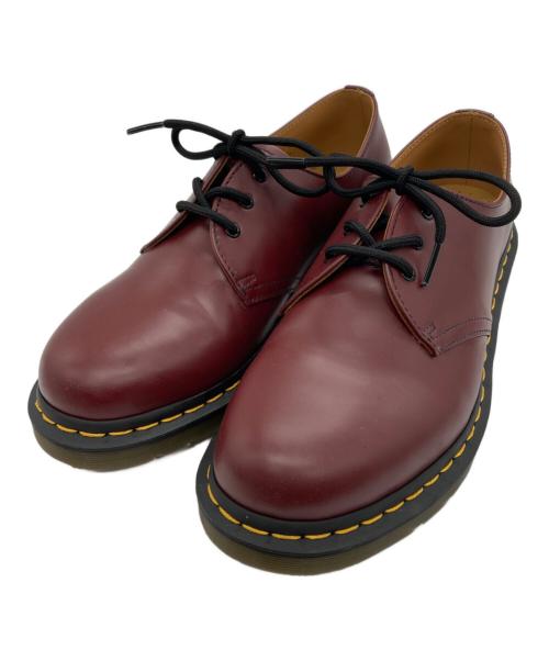 Dr.Martens（ドクターマーチン）Dr.Martens (ドクターマーチン) 3ホールブーツ/1461 ボルドー サイズ:8の古着・服飾アイテム