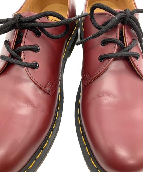 Dr.Martens（ドクターマーチン）Dr.Martens (ドクターマーチン) 3ホールブーツ/1461 ボルドー サイズ:8の古着・服飾アイテム