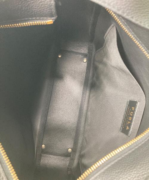 FURLA（フルラ）FURLA (フルラ) エステル ショルダーバッグ/トートバッグ ブラックの古着・服飾アイテム