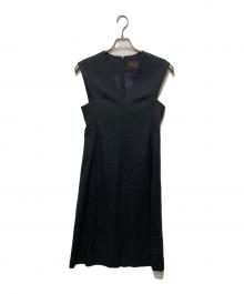 TOMORROW LAND collection（トゥモローランドコレクション）の古着「スーパーアムンゼン フレアジャンパースカート」｜グレー