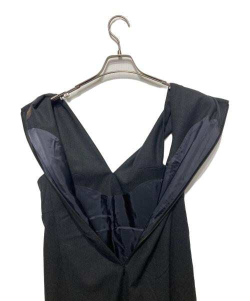 TOMORROW LAND collection（トゥモローランドコレクション）TOMORROW LAND collection (トゥモローランドコレクション) スーパーアムンゼン フレアジャンパースカート グレー サイズ:34の古着・服飾アイテム