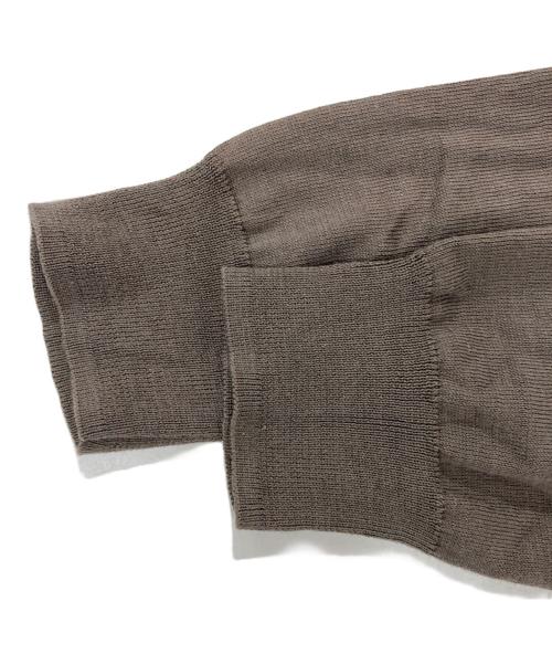 PS Paul Smith（ＰＳポールスミス）PS Paul Smith (ＰＳポールスミス) 切替ニットワンピース ブラウン サイズ:Mの古着・服飾アイテム
