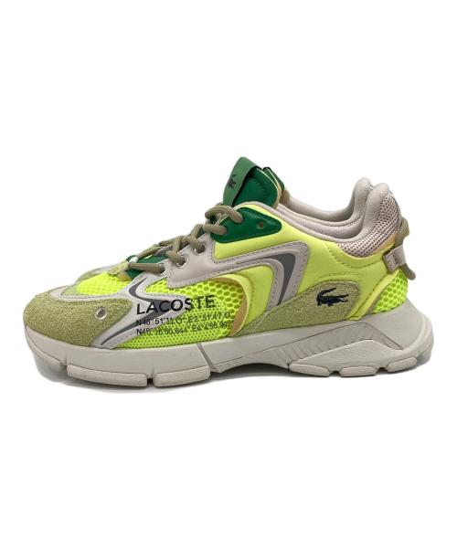 LACOSTE（ラコステ）LACOSTE (ラコステ) スニーカー イエロー サイズ:UK7.5の古着・服飾アイテム