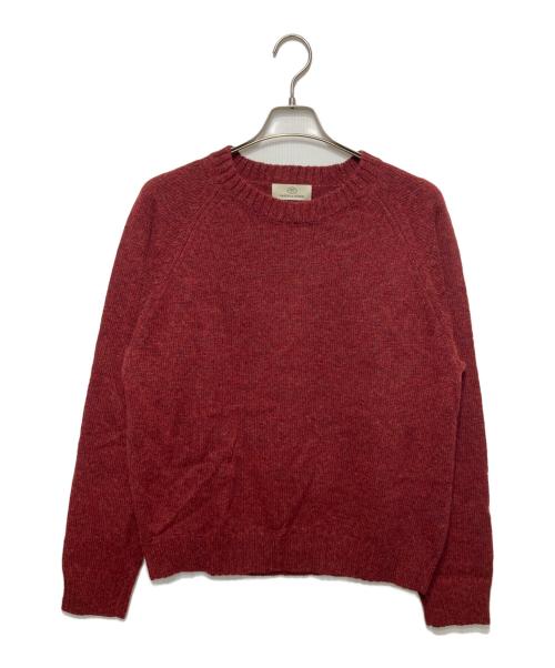 MAISON et VOYAGE（メゾンエボヤージュ）MAISON ET VOYAGE (メゾンエボヤージュ) ウールニット レッド サイズ:Ｌの古着・服飾アイテム