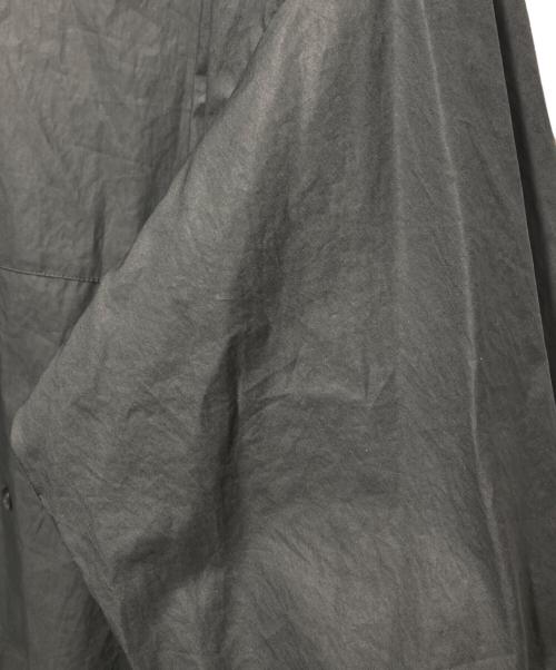 R'IAM PLAGE（リアム プラージュ）R'IAM plage (リアム プラージュ) バルーンシャツ グレー サイズ:表記なしの古着・服飾アイテム