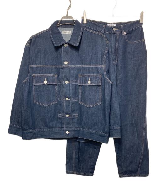 FASHIRU（ファシル）FASHIRU (ファシル) デニムセットアップ インディゴ サイズ:2の古着・服飾アイテム