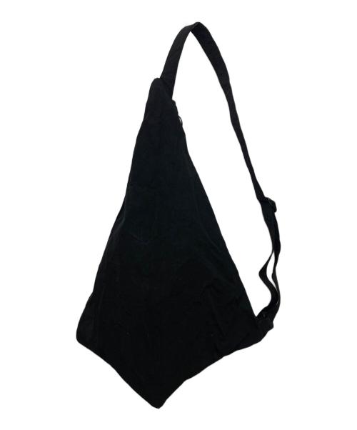 pragment（プラグメント）pragment (プラグメント) ニトウヘンサンカクケイーミドルー3WAYバッグ/ショルダーバッグ ブラックの古着・服飾アイテム