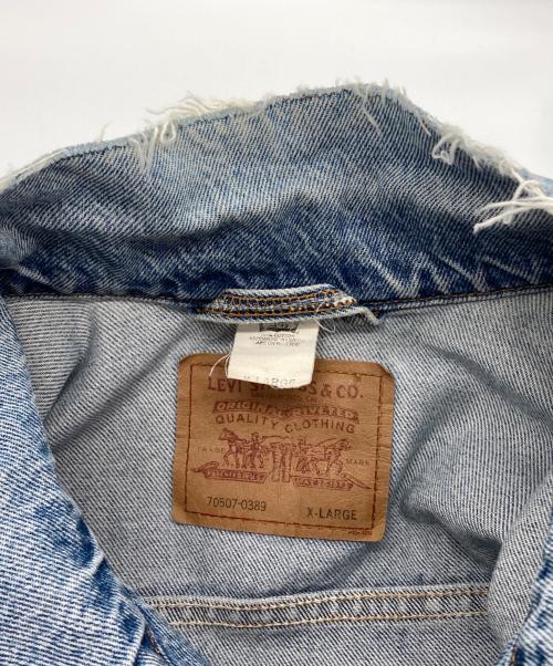LEVI'S（リーバイス）LEVI'S (リーバイス) 90'sデニムジャケット インディゴ サイズ:XLの古着・服飾アイテム