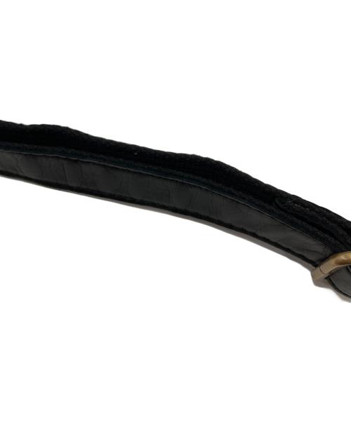 DAKOTA（ダコタ）DAKOTA (ダコタ) ホースレザー ブリーズ ショルダーバッグ ブラックの古着・服飾アイテム