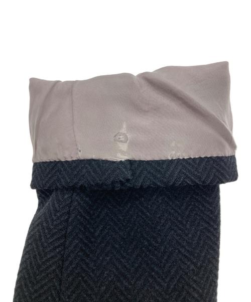 Burberry's（バーバリー）Burberry's (バーバリーズ) ヘリンボーンツイルウールテーラードジャケット ネイビー サイズ:MAの古着・服飾アイテム