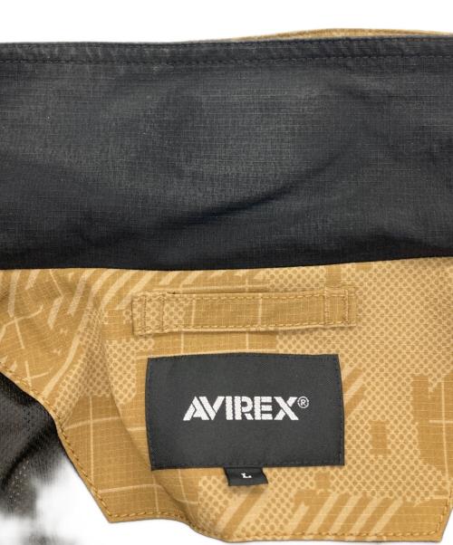 AVIREX（アヴィレックス）AVIREX (アヴィレックス) CWUフューチャーコマンド/フード付き ジャケット ベージュ サイズ:Lの古着・服飾アイテム