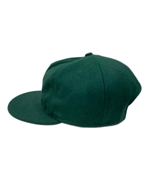 EBBETS FIELD FLANNELS（エベッツフィールドフランネルズ）EBBETS FIELD FLANNELS (エベッツフィールドフランネルズ) キャップ グリーン サイズ:表記なしの古着・服飾アイテム