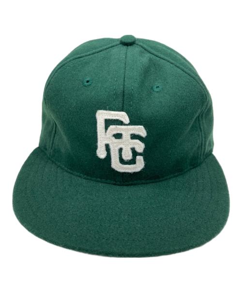 EBBETS FIELD FLANNELS（エベッツフィールドフランネルズ）EBBETS FIELD FLANNELS (エベッツフィールドフランネルズ) キャップ グリーン サイズ:表記なしの古着・服飾アイテム